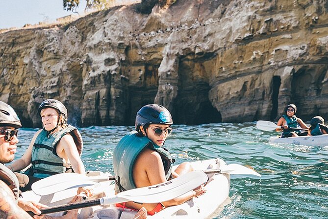Original La Jolla Sea Cave Kayak Tour for Two - Approaching the Seven Sea Caves