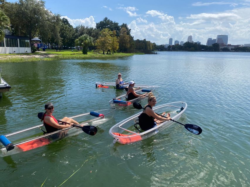 Orlando: Clear Kayak and Paddleboard 2-Hour Rental - Lake Ivanhoe’s Three-Part Route
