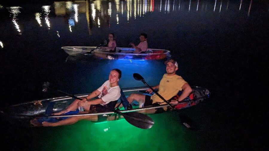 Orlando: LED Night Glow Clear Kayak or Paddleboard Tour - Key points to know before you go
