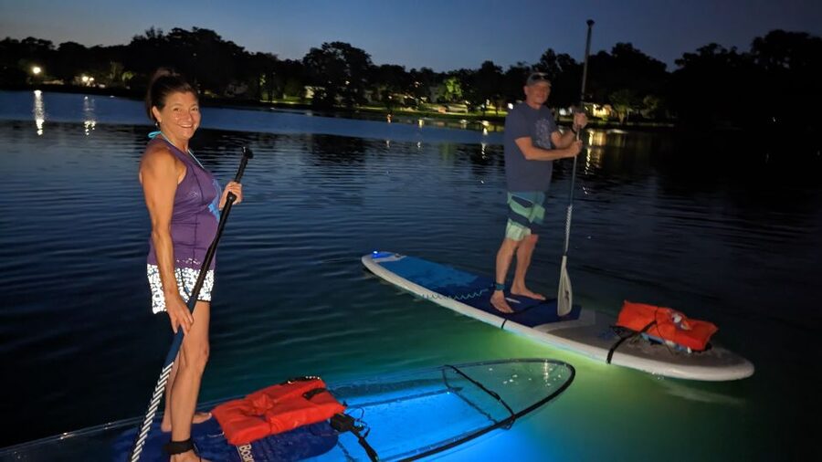 Orlando: LED Night Glow Clear Kayak or Paddleboard Tour - Photos, safety gear, and what the $75 covers