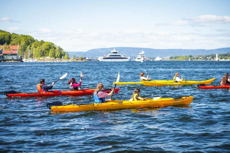 Oslo Sea Kayak Tour “Fjord City” - Getting comfortable in the kayak