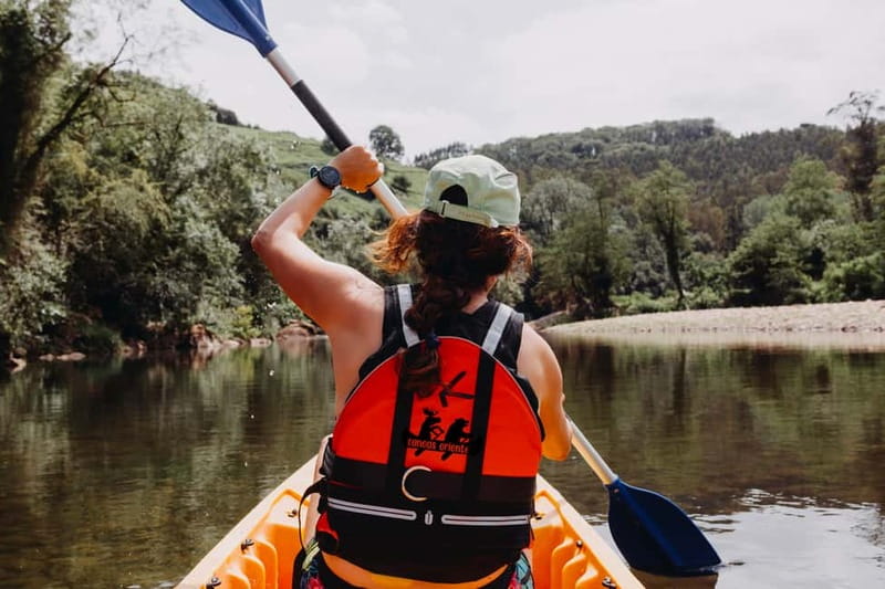 Oviedo: Canoe Descent on the Nalón River - Six rapids, wave sections, and calmer water