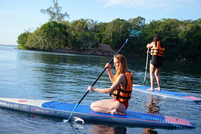 Paddle at Dawn with visit to Cenotes and Islands - Who will get the most from this Bacalar outing