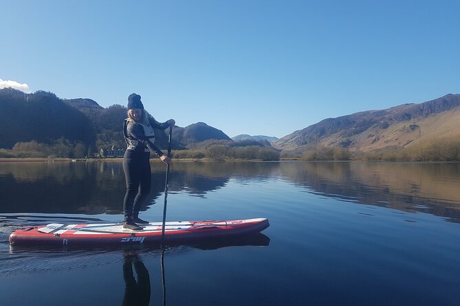Paddle Boarding on Derwent Water - What makes instructor Woody important