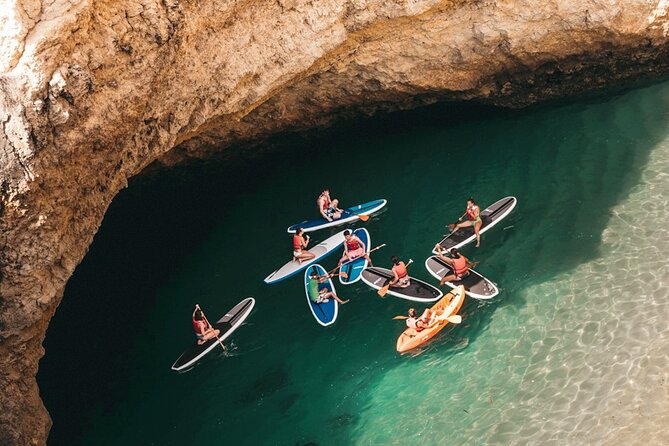 Paddle & Explore: Albufeira SUP Tour - Praia da Falésia appears twice for a reason