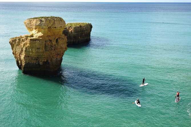Paddle & Explore: Albufeira SUP Tour - Praia da Galé and the long coastal views