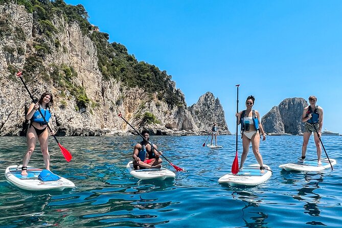 Paddleboard in Capri between caves and beaches. Photos included! - What the $52.48 price includes