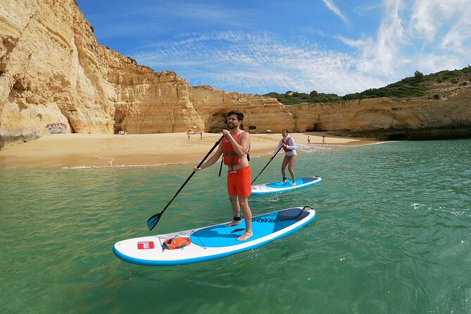 Paddleboarding adventure at Benagil caves - Guides, photos, and the small-group advantage