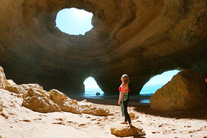 Paddleboarding adventure at Benagil caves - When to go and what conditions mean
