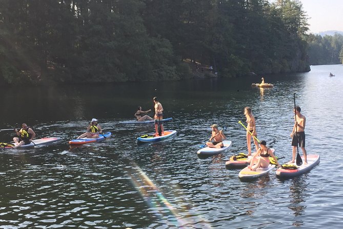Paddling Thetis Lake - How the small group changes the experience