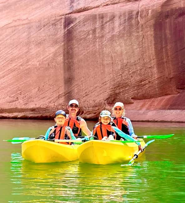 Page/Lake Powell: Guided Kayak & Water Antelope Canyon Tour - Key points to know before you go
