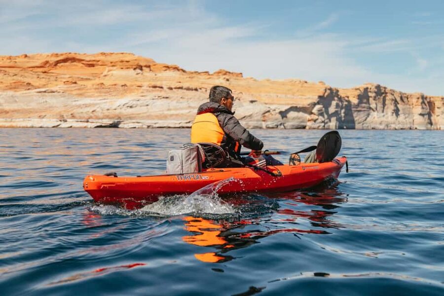 Page/Lake Powell: Guided Kayak & Water Antelope Canyon Tour - The 15-minute safety lesson