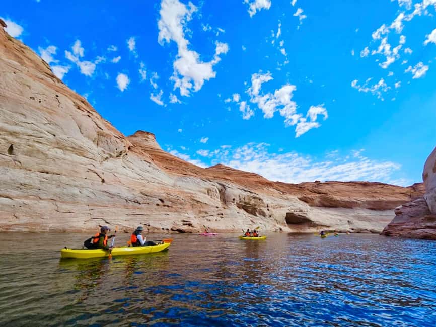 Page/Lake Powell: Guided Kayak & Water Antelope Canyon Tour - Who should book this tour?