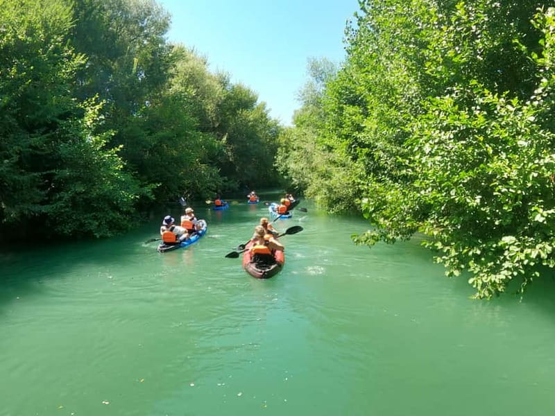 Parga: Kayaking Adventure in the Acheron River 13 km - The 25-minute lesson that sets you up