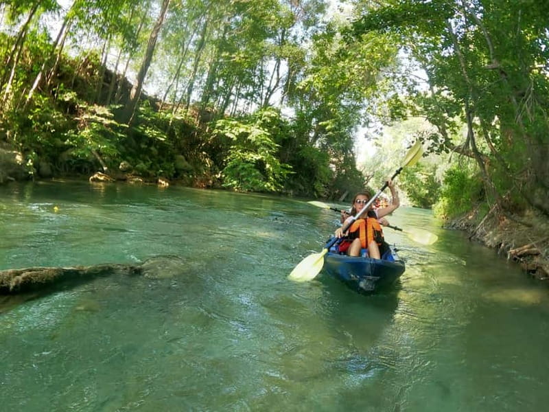 Parga: Kayaking Adventure in the Acheron River 13 km - From Parga pickup to the riverbank