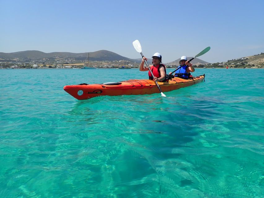Paros: Sea Kayak Trip with Snorkeling and Snack or Picnic - Choosing Between the Morning and Evening Routes