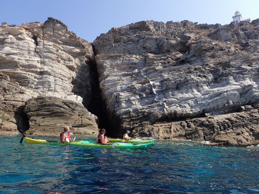 Paros: Sea Kayak Trip with Snorkeling and Snack or Picnic - Paddling Beside Paros Rather Than Looking at It