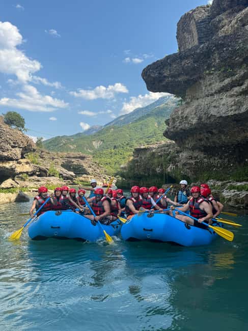 Permet: Kayak Experience - Vjosa River National Park Albania - Starting in Përmet with the right gear