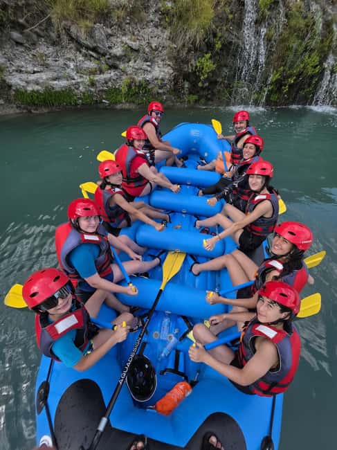 Permet: Kayak Experience - Vjosa River National Park Albania - The first stretch: gentle rapids and river views