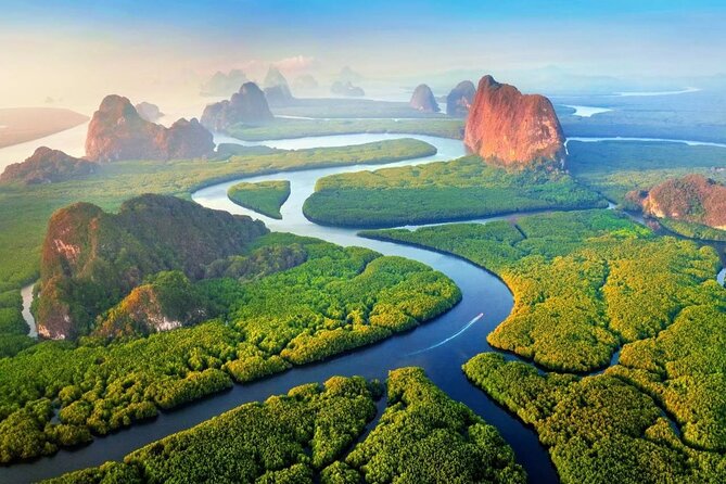 Phang Nga Bay Sea Cave Canoeing & James Bond Island by Big Boat - Panak Island: Your First Cave Canoe Ride