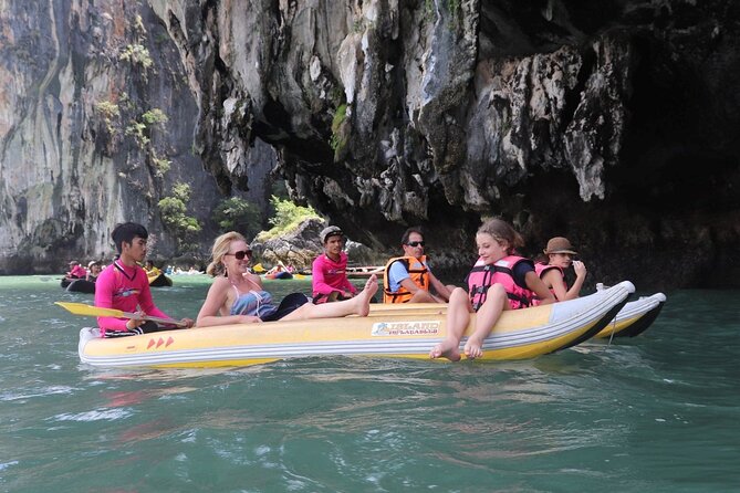 Phang Nga Bay Sea Cave Canoeing & James Bond Island by Big Boat - Hong Island: Mangroves, Rock Walls, and a Lagoon