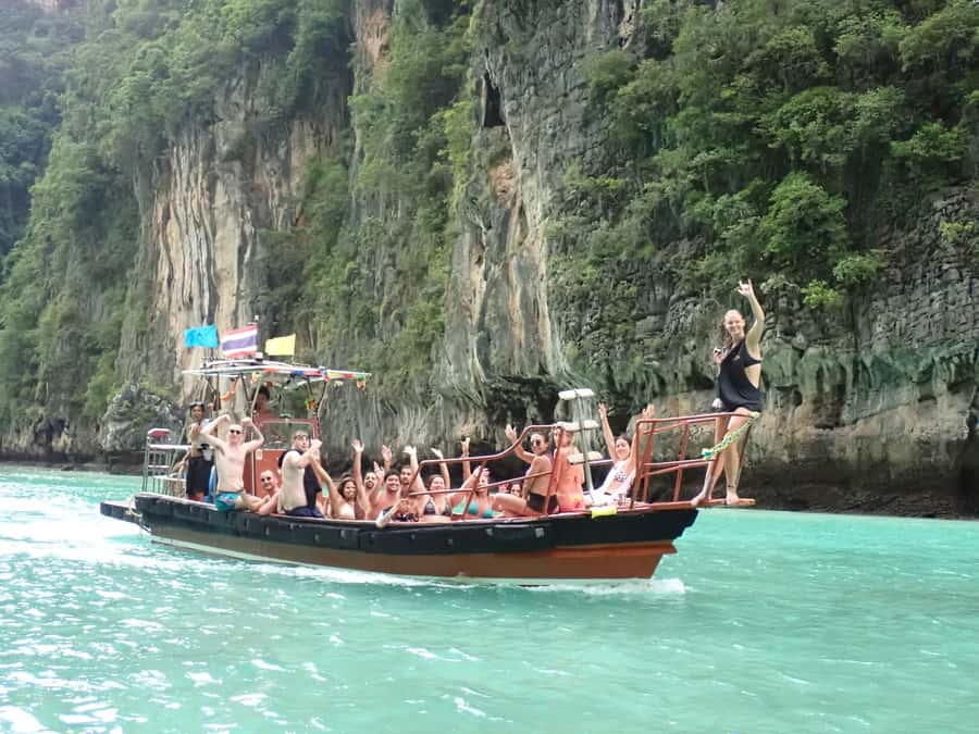Phi Phi: Pirate Boat with Snorkeling, Kayaking, and Party - How much value do you get for $61?