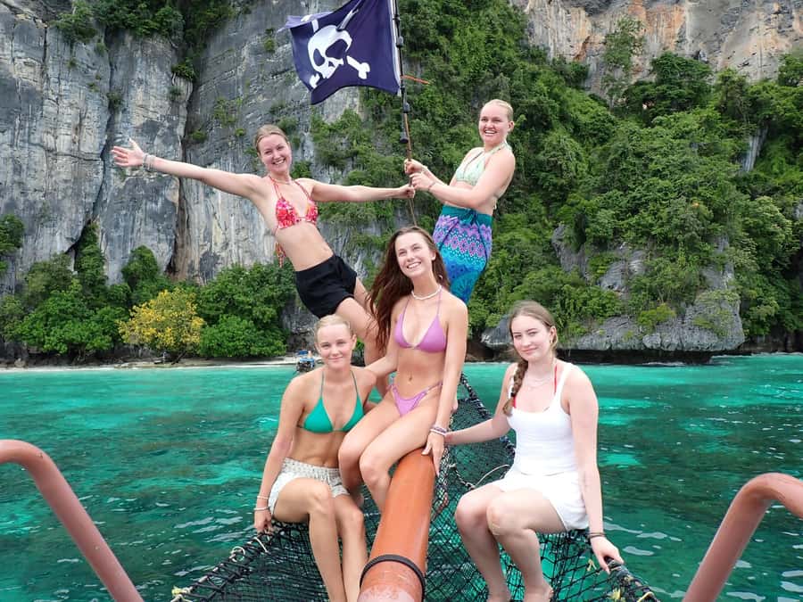 Phi Phi: Pirate Boat with Snorkeling, Kayaking, and Party - Ko Phi Phi Le adds more water time