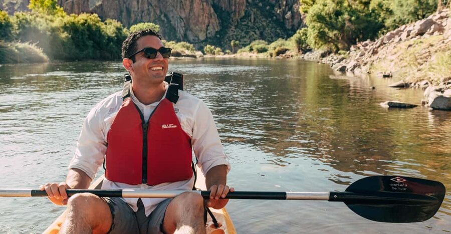 Phoenix: Self-Guided Kayaking Trip to Foxtail - The return shuttle makes the remote setting workable