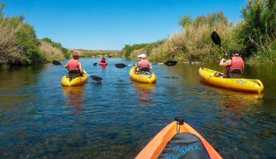 Phoenix: Self-Guided Kayaking Trip to Foxtail - A short orientation, then your own river trip