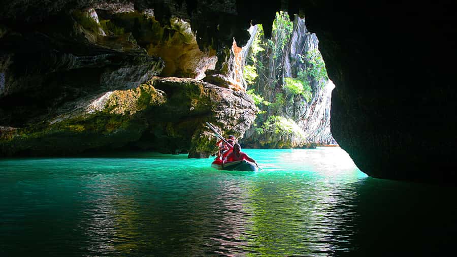 Phuket: James Bond Island by Big Boat with Sea Cave Canoeing - Panak Island and the first canoe ride