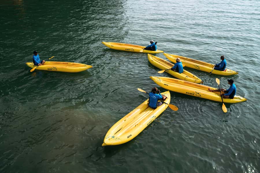 Phuket: James Bond Island Tour with Sea Cave Kayaking - Panak Island, where the kayaks enter the caves
