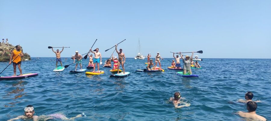 Polignano a Mare: Stand-Up Paddle Board Sea Cave Trip - Passing through Grotta Azzurra