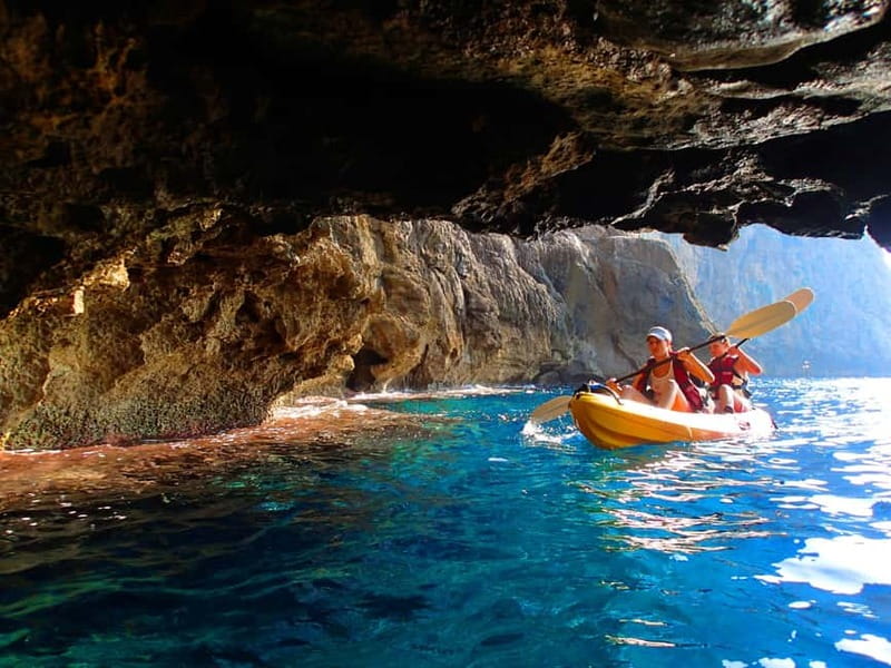 Pollença: Kayak Discovery – Snorkeling and Caves - The 10-Minute Safety Briefing Comes First