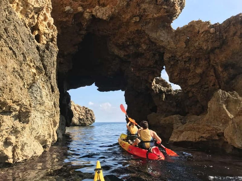 Pollença: Kayak Discovery – Snorkeling and Caves - Snorkeling and Cliff Jumps by Choice