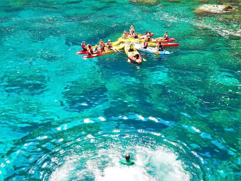 Pollença: Kayak Discovery – Snorkeling and Caves - Paddling Along Cliffs, Reefs, and Karst Rock