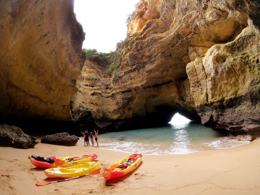 Portimão: Benagil Caves Speedboat and Kayak Guided Tour - Swimming, photographs, and time to catch your breath