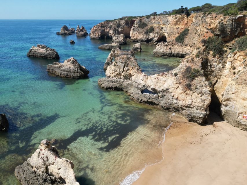 Portimão: Small Group Kayak Cave and Cliff Tour - A possible swim stop and viewpoint