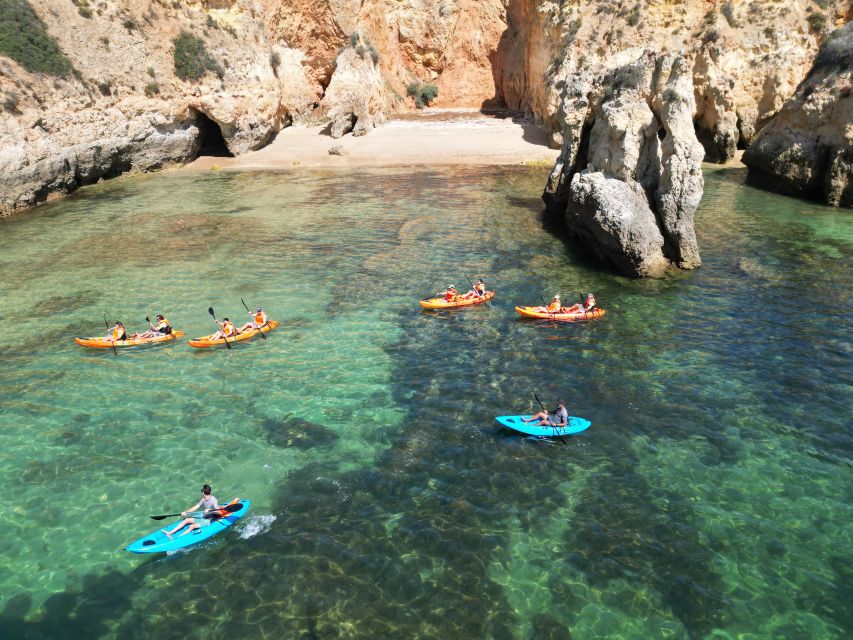 Portimão: Small Group Kayak Cave and Cliff Tour - Two hours along Portimão’s cliffs