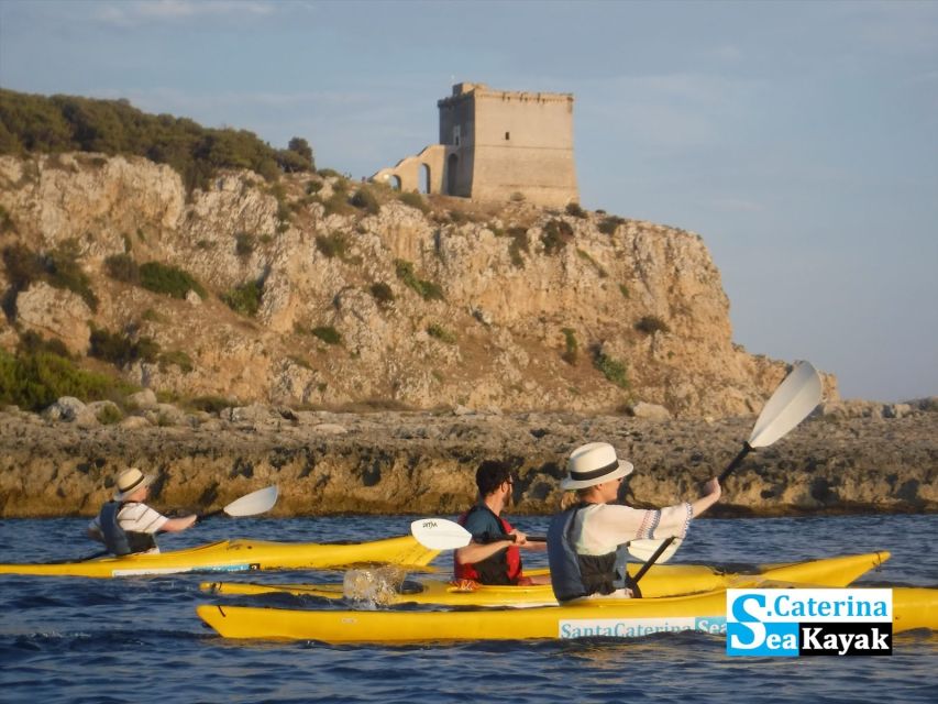 Porto Selvaggio kayak tour + cliff diving + cold springs - Who will enjoy this outing most