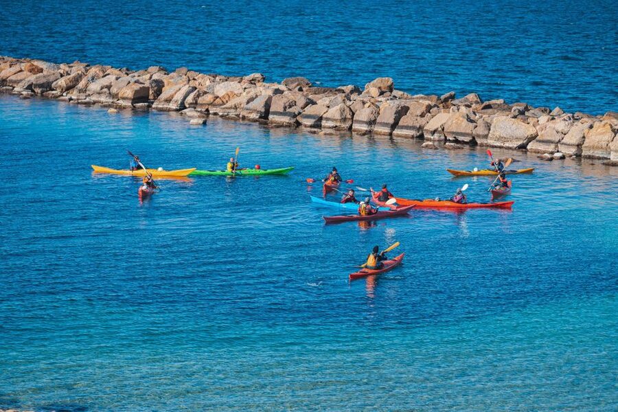 Porto Torres: Guided Kayaking Excursion - Practical preparation for three hours at sea