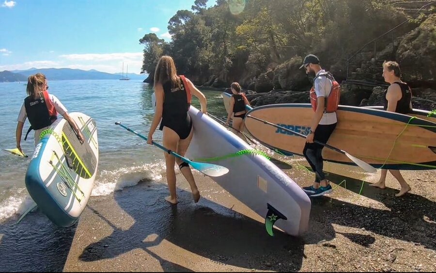 Portofino Stand Up Paddleboard Experience - The first 45 minutes: learning to stay upright