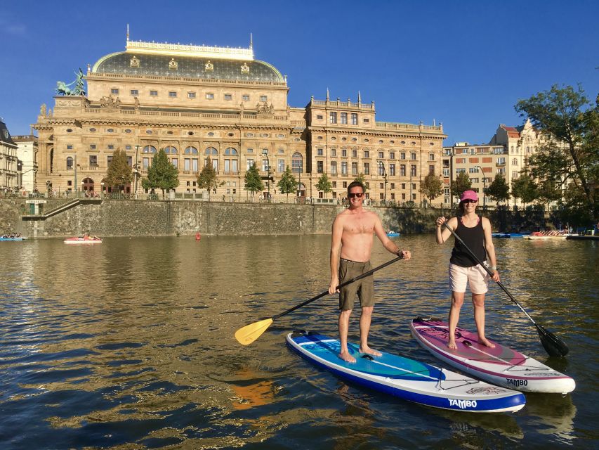 Prague: 2-Hour Paddle Boarding in the City Centre - Local Advice From Sam and Victor