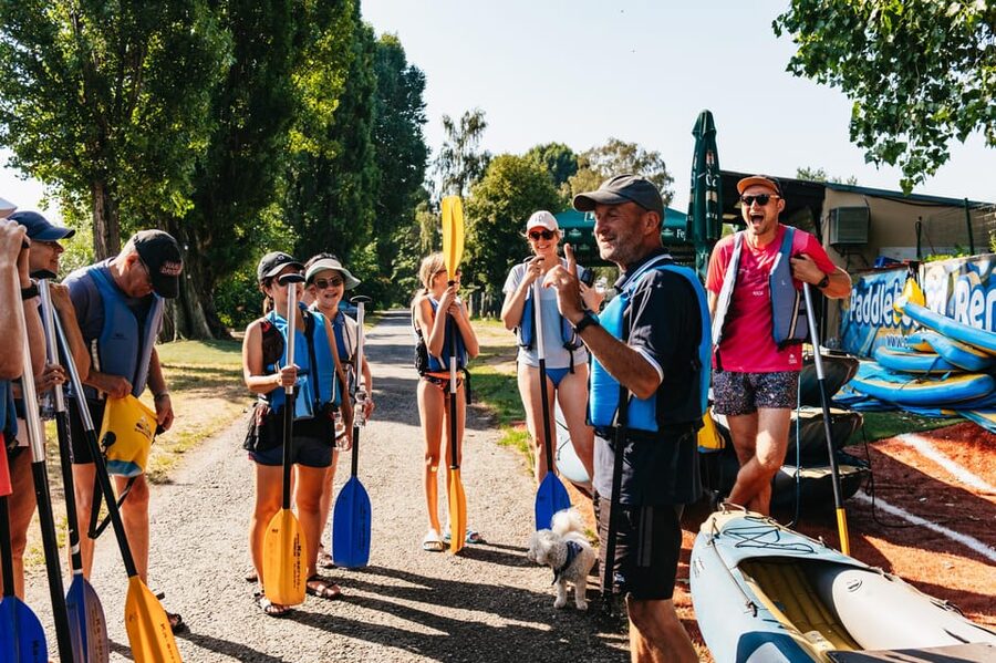 Prague: Vltava River Guided Canoeing Tour - Swimming and the high-wall jump
