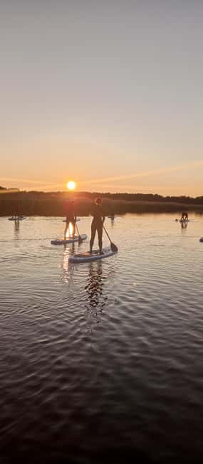 Prerow: Standup paddle sunset tour with picnic - Starting beside the harbor in Prerow