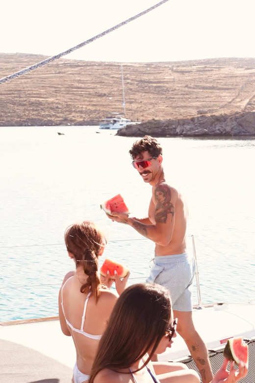 Private Catamaran Cruise Mykonos Delos with Meals & SUP - Booking Details That Matter