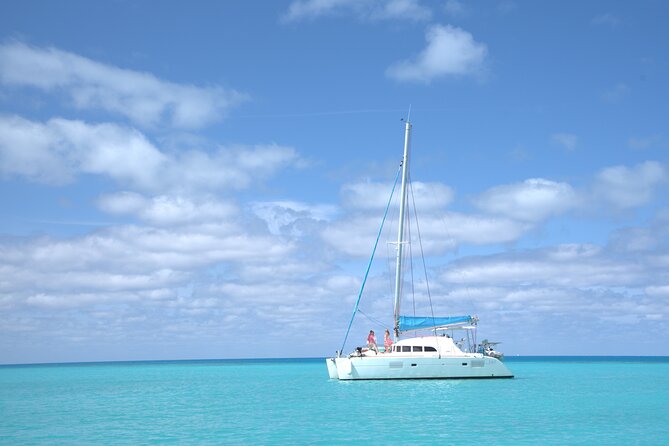 Private Catamaran Swim sail snorkel cliff jumping SUP - Why this private boat works well for groups of 10 to 15