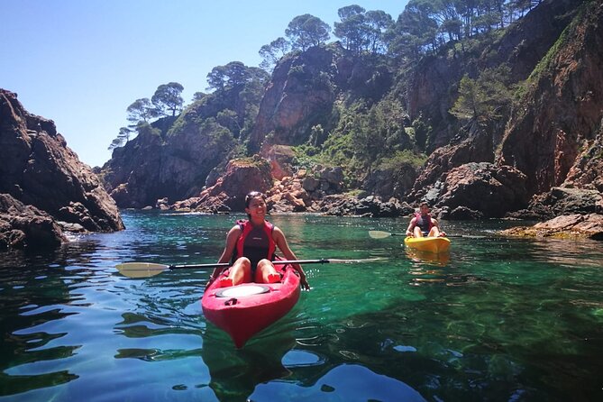 Private Costa Brava Kayak Experience with Snorkel from Barcelona - The cove stop: swim, snorkel, and lunch