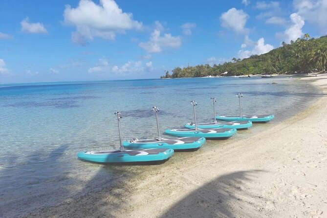 Private Electric Paddle Cruise in Bora Bora - Cruising 300 meters from the coast