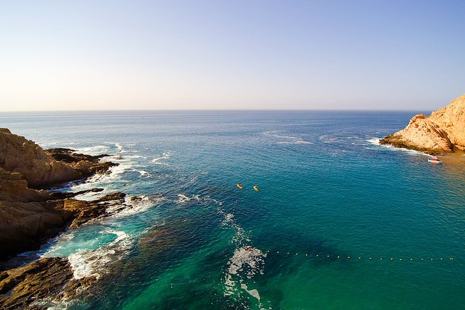 Private Glass bottom Kayak and snorkel at two Bays - Chileno Bay: the main snorkeling stop