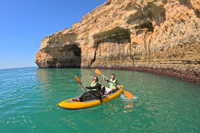 Private Kayak Experience In Benagil Cave with 4K Photos - Paddling the Algarve coast toward Benagil